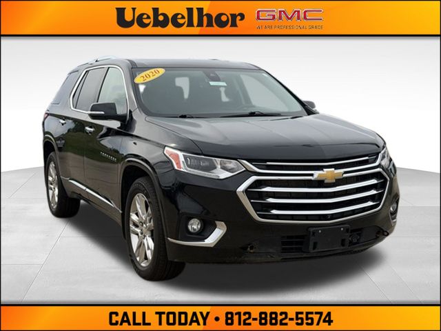 Mosaic Black Metallic 2020 Chevrolet Traverse High Country AWD SUV / Crossover Four-Wheel Drive 9-Speed Automatic