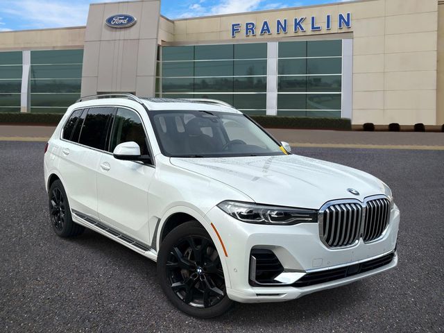 Mineral White Metallic 2021 BMW X7 SUV / Crossover All-Wheel Drive 8-Speed Automatic