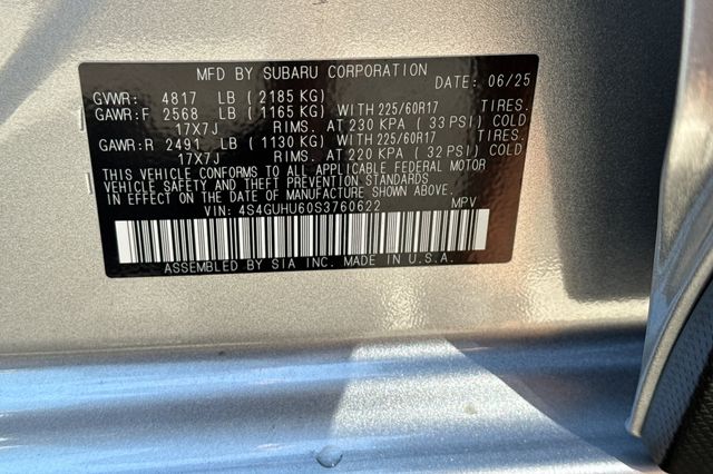 New 2025 Silver Subaru Wilderness image 36