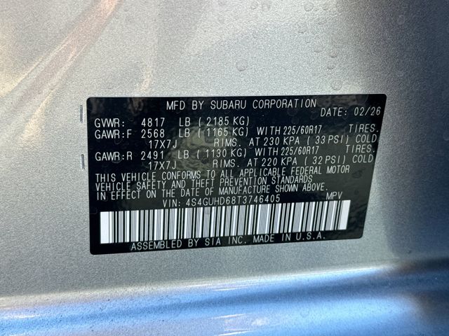 New 2026 Silver Subaru Premium image 36