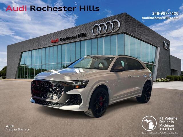 Glacier White 2026 Audi RS Q8 SUV / Crossover All-Wheel Drive 8-Speed Automatic