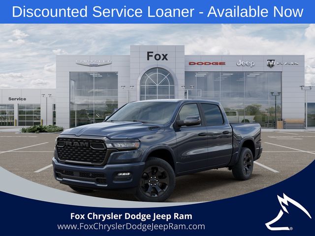 Forged Blue Metallic 2026 RAM 1500 Pickup Truck Four-Wheel Drive 8-Speed Automatic