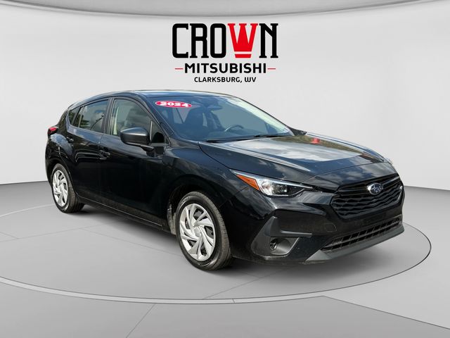 Crystal Black Silica 2024 Subaru Impreza Wagon All-Wheel Drive Continuously Variable Transmission