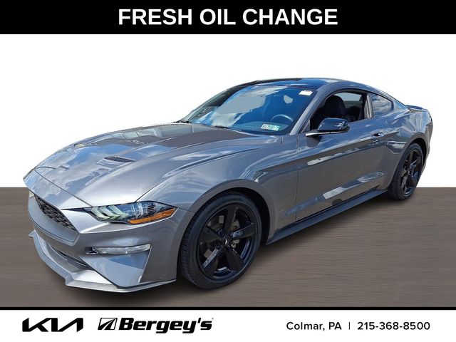 Carbonized Gray Metallic 2021 Ford Mustang EcoBoost Coupe RWD Coupe Rear-Wheel Drive Automatic