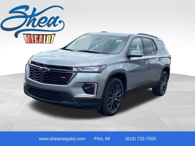 Sterling Gray Metallic 2023 Chevrolet Traverse SUV / Crossover Four-Wheel Drive 9-Speed Automatic