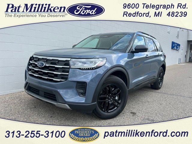 Vapor Blue Metallic 2026 Ford Explorer SUV / Crossover All-Wheel Drive Automatic