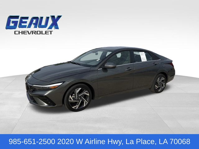 Amazon Gray 2025 Hyundai Elantra Sedan Front-Wheel Drive Continuously Variable Transmission
