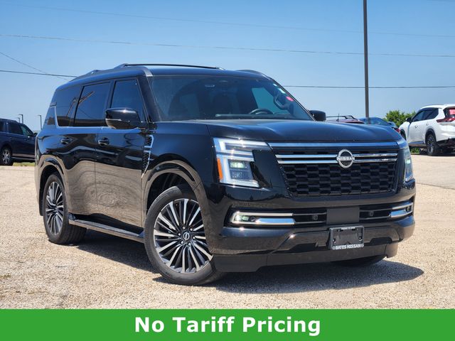 Super Black 2025 Nissan Armada SUV / Crossover 4X2 9-Speed Automatic