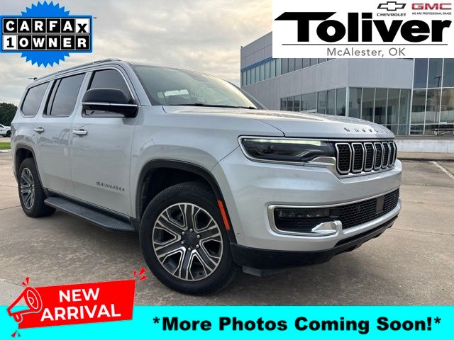 Silver Zynith 2023 Jeep Wagoneer SUV / Crossover Four-Wheel Drive 8-Speed Automatic