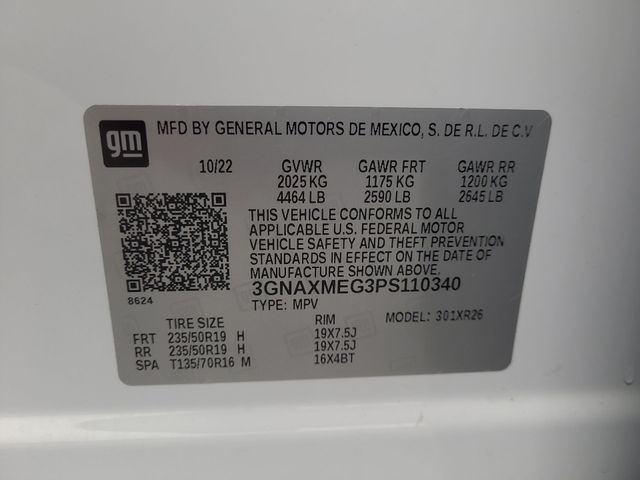 2023 – Chevrolet – Equinox