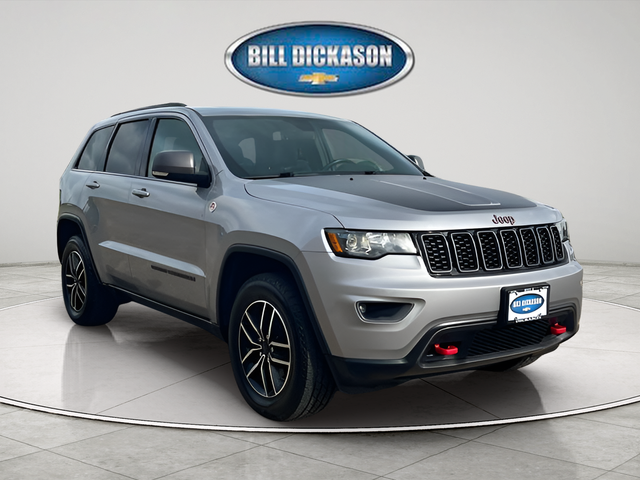 Billet Silver Metallic Clearcoat 2021 Jeep Grand Cherokee Trailhawk 4WD SUV / Crossover Four-Wheel Drive 8-Speed Automatic