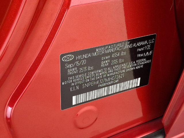 Used 2021 Hyundai Sonata Sedan