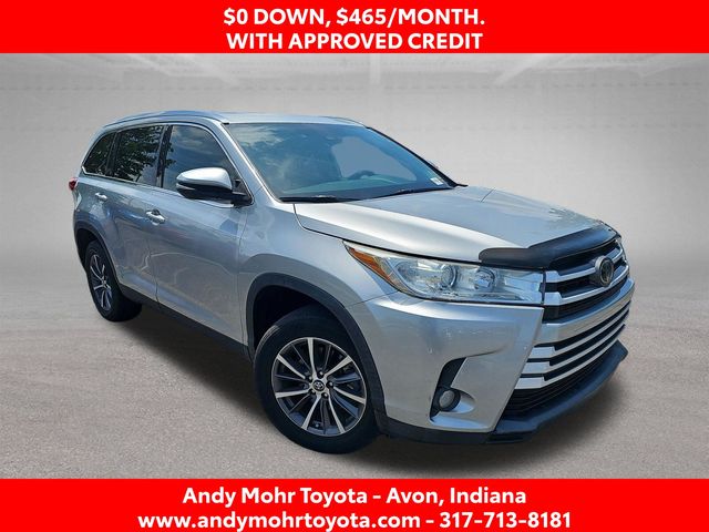 Celestial Silver Metallic 2019 Toyota Highlander SUV / Crossover Front-Wheel Drive 8-Speed Automatic