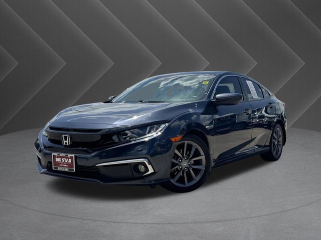 2019 Honda Civic EX Blue at Community Honda