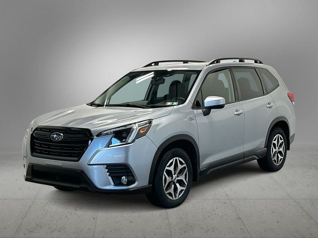 2023 Subaru Forester Premium Silver at Bob Ruth Ford