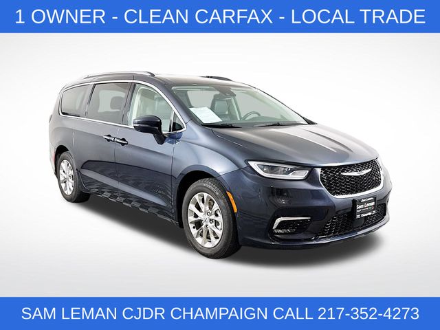 Gray (Maximum Steel Metallic Clearcoat) 2021 Chrysler Pacifica Touring L FWD Minivan Front-Wheel Drive 9-Speed Automatic