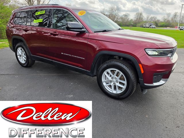Velvet Red Pearlcoat 2024 Jeep Grand Cherokee L Laredo 4WD SUV / Crossover Four-Wheel Drive 8-Speed Automatic