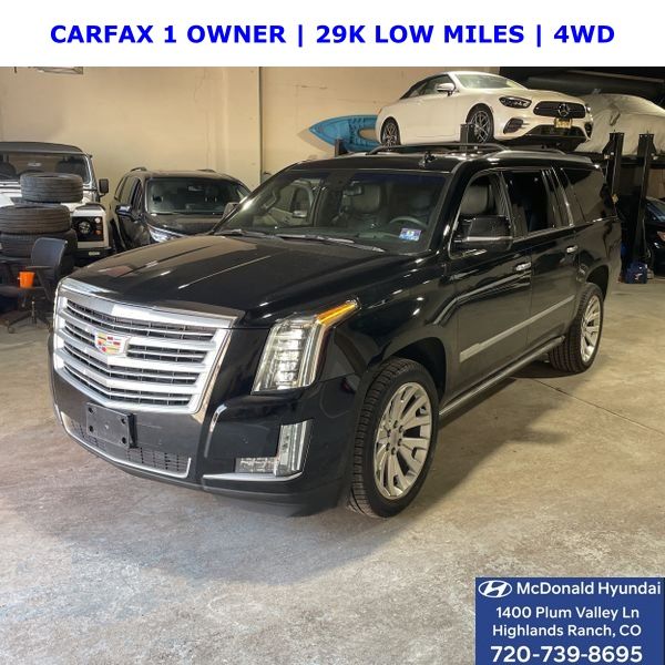 2018 Cadillac Escalade ESV Platinum 4WD