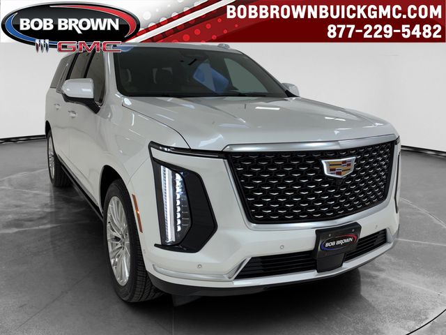 Crystal White Tricoat 2025 Cadillac Escalade ESV Premium Luxury 4WD SUV / Crossover Four-Wheel Drive Automatic