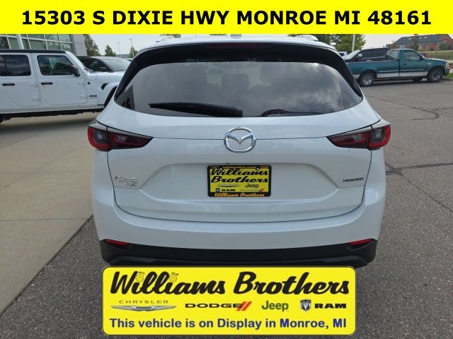 2023 Mazda CX-5 2.5 S Select Package - Rhodium White Metallic exterior view 6