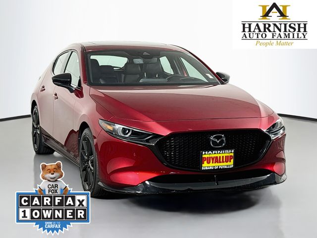 Soul Red Crystal Metallic 2021 Mazda MAZDA3 Hatchback All-Wheel Drive 6-Speed Automatic
