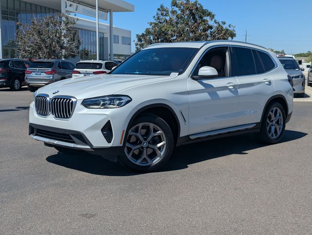 Mineral White Metallic 2022 BMW X3 SUV / Crossover Rear-Wheel Drive 8-Speed Automatic