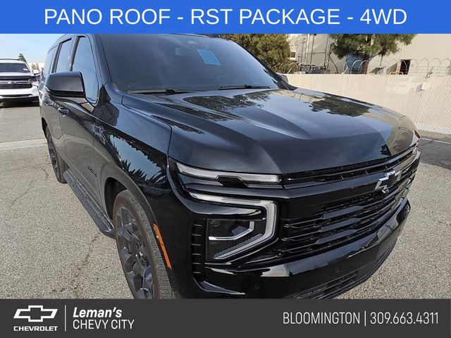 Black 2025 Chevrolet Tahoe RST 4WD SUV / Crossover Four-Wheel Drive