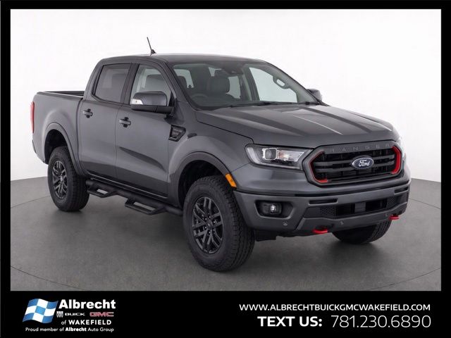 Gray Metallic 2021 Ford Ranger Pickup Truck Four-Wheel Drive Automatic