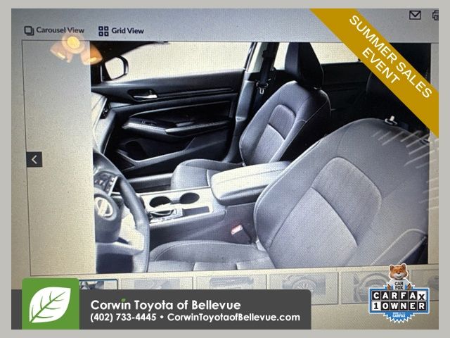 Super Black Clearcoat 2025 Nissan Altima Sedan Front-Wheel Drive Continuously Variable Transmission