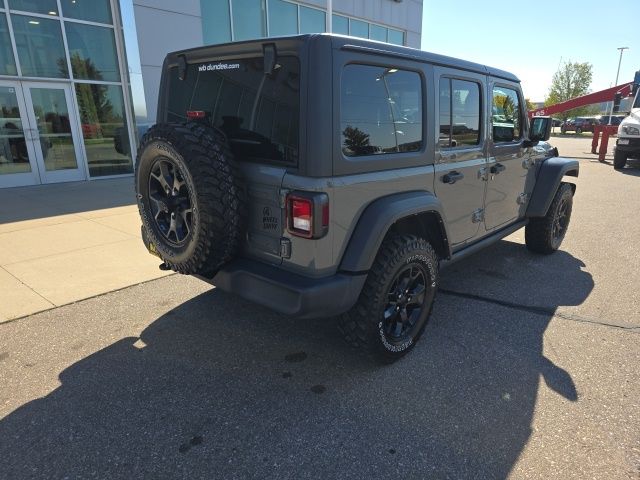 2021 Jeep Wrangler Unlimited Willys - Sting-Gray Clearcoat exterior view 5