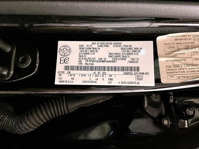 2021 Ford F-150 Lariat Black at Bob Ruth Ford