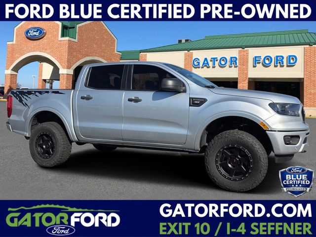 Ingot Silver 2019 Ford Ranger XLT SuperCrew RWD Pickup Truck 4X2 Automatic