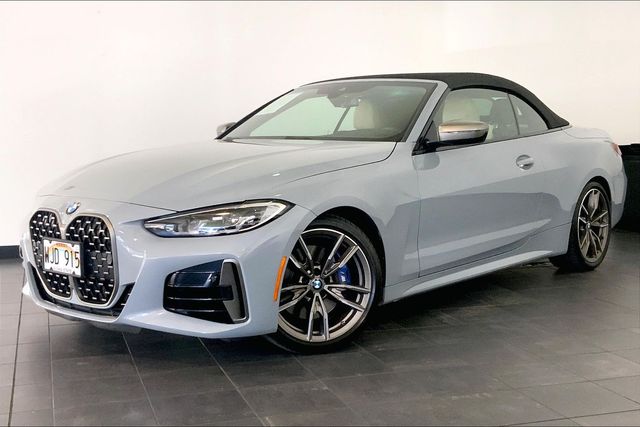Gray Metallic 2022 BMW 4 Series M440i Convertible RWD Convertible Rear-Wheel Drive 8-Speed Automatic