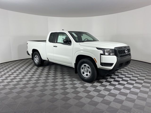 2025 Glacier White Nissan Frontier S RWD Truck