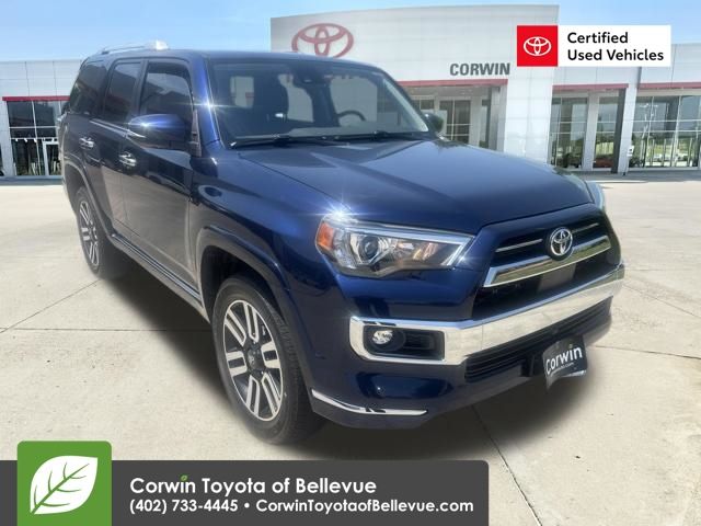 Nautical Blue Metallic 2022 Toyota 4Runner SUV / Crossover All-Wheel Drive 5-Speed Automatic
