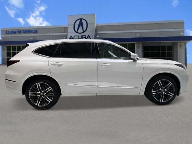 2026 Acura MDX Advance Package - Solar Silver Metallic exterior view 8