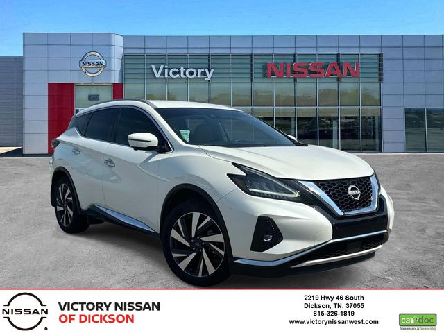 Pearl White 2023 Nissan Murano SUV / Crossover All-Wheel Drive Continuously Variable Transmission