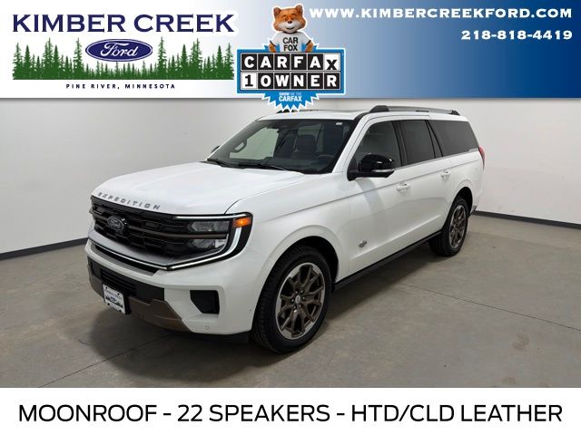 White Metallic 2025 Ford Expedition SUV / Crossover Four-Wheel Drive Automatic