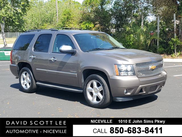 Gray (Mocha Steel Metallic) 2014 Chevrolet Tahoe LTZ RWD SUV / Crossover 4X2 6-Speed Automatic Overdrive