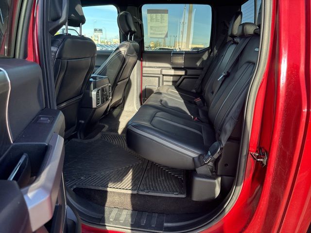 2018 Ruby Red Ford F-150 Platinum 4X4 Truck