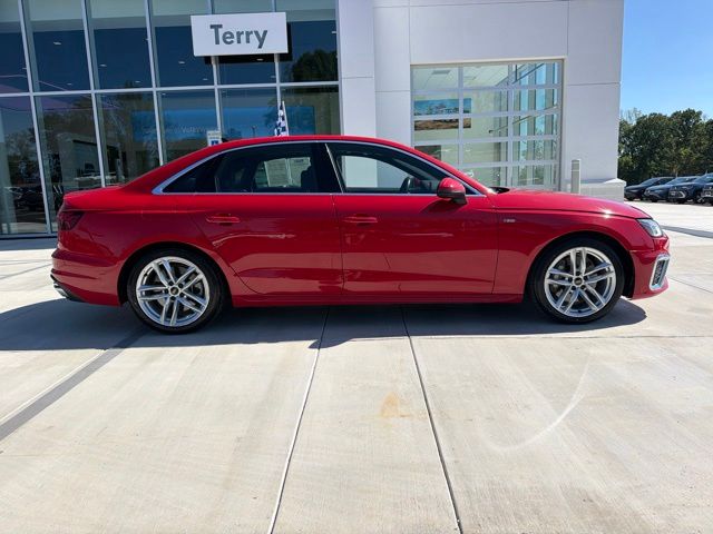 Progressive Red Metallic 2024 Audi A4 Sedan All-Wheel Drive 7-Speed Automatic