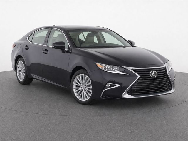 Black (Caviar) 2016 Lexus ES Sedan Front-Wheel Drive 6-Speed Automatic