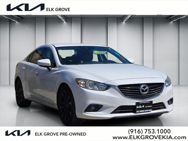 Snowflake White Pearl 2014 Mazda MAZDA6 i Touring Sedan Front-Wheel Drive 6-Speed Automatic