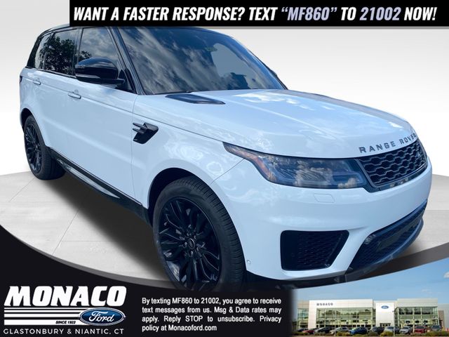 White 2022 Land Rover Range Rover Sport Pickup Truck All-Wheel Drive 8-Speed Automatic