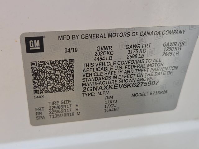2019 Chevrolet Equinox LT Beige at Joe Myers Mazda Kia