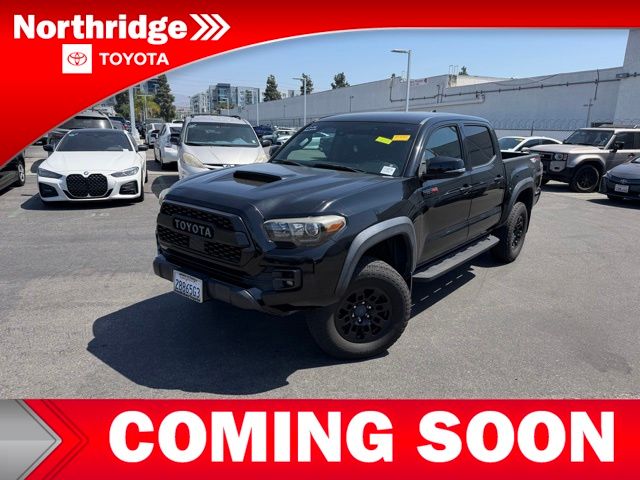 Midnight Black Metallic 2018 Toyota Tacoma TRD Pro Double Cab 4WD Pickup Truck Four-Wheel Drive 6-Speed Automatic