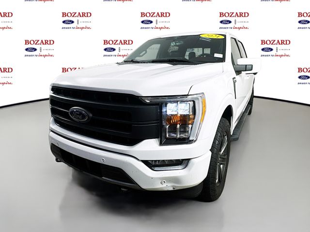 2021 Oxford White Ford F-150 Lariat 4X4 Truck