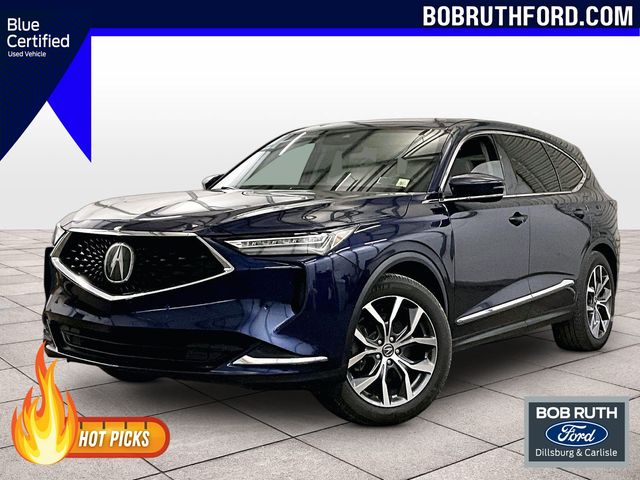 Fathom Blue Pearl 2022 Acura MDX SUV / Crossover All-Wheel Drive Automatic