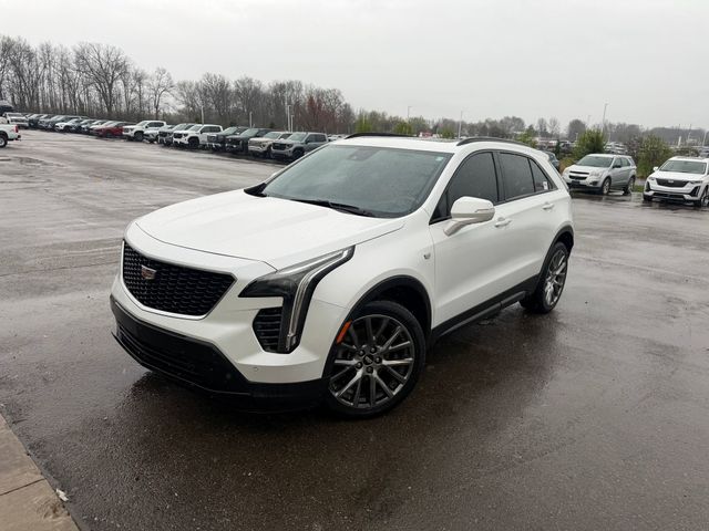 Crystal White 2019 Cadillac XT4 Sport AWD SUV / Crossover Four-Wheel Drive 9-Speed Automatic