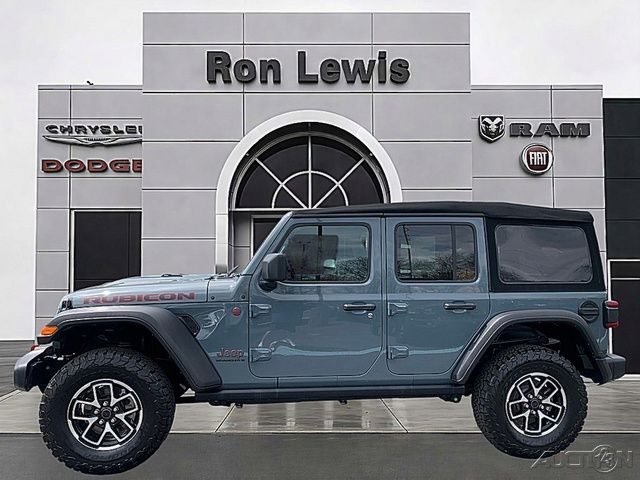 Anvil Clear Coat 2024 Jeep Wrangler Rubicon 4-Door 4WD SUV / Crossover Four-Wheel Drive 6-Speed Manual